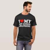 T-shirt J'Aime Ma Fille Giner Chaud (Devant entier)