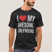 T-shirt J'Aime Ma Fille Impressionnante (Devant)