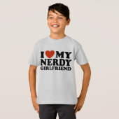 T-shirt J'Aime Ma Fille Nerdy (Devant entier)