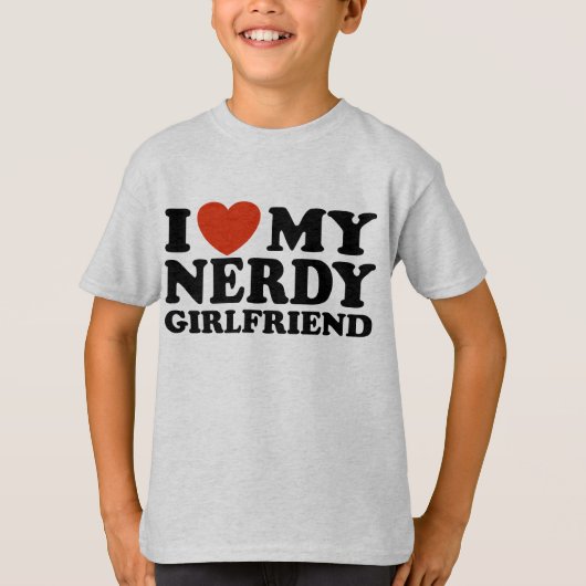 T-shirt J'Aime Ma Fille Nerdy (Devant)