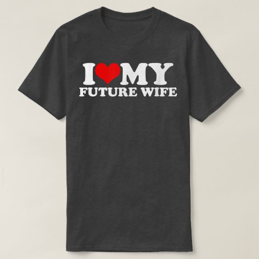 T-shirt J'Aime Ma Future Femme (Design devant)