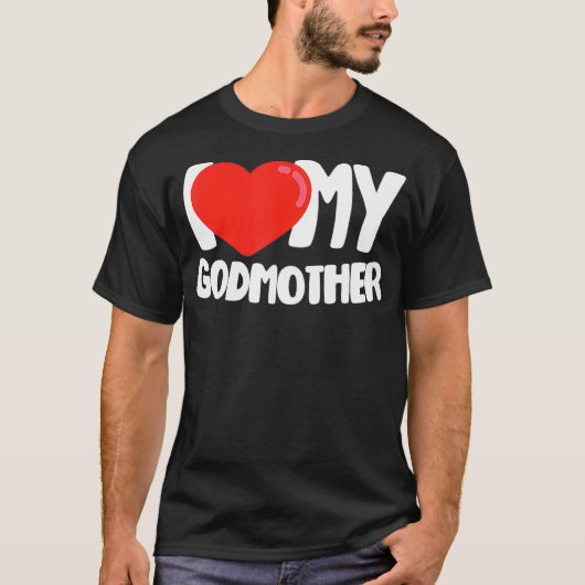 T-shirt J'Aime Ma Godmère _4 (Devant)