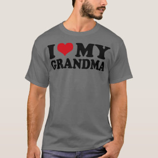 T-shirt J'Aime Ma Grand-Mère