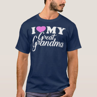 T-shirt J'aime ma grand-mère