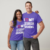 T-SHIRT J'AIME MA GRANDE-BRETAGNE LESBIENNE - - (Unisexe)