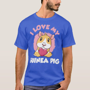 T-shirt J'aime ma Guinée Pig Premium