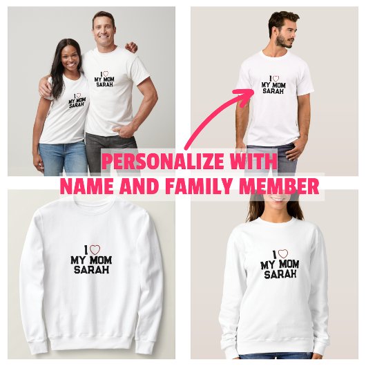 T-shirt J'aime ma maman