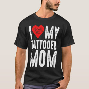 T-shirt J'Aime Ma Maman Tatouée