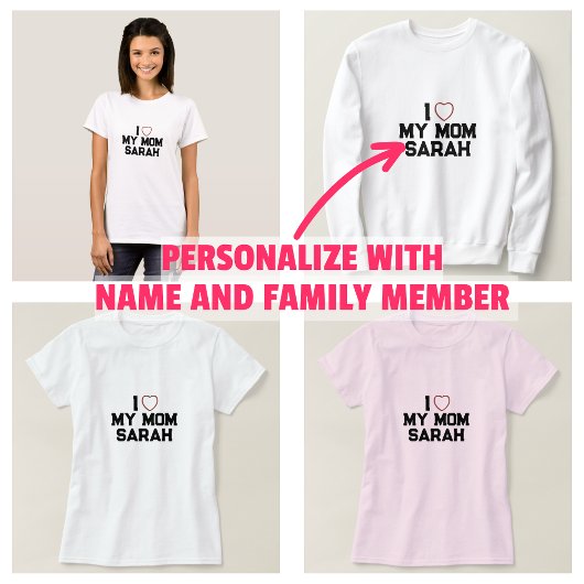 T-shirt J'aime ma mère