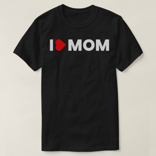 T-shirt J'aime ma mère (Design devant)