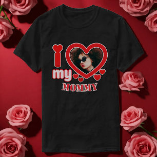 T-shirt J'aime ma mère personnalisée