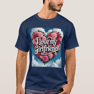 T-shirt J'aime ma petite amie