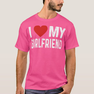 T-shirt J'aime ma petite amie