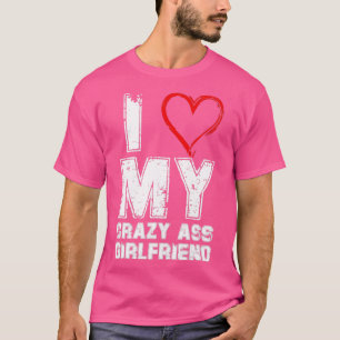 T-shirt J'Aime Ma Petite Amie Amusante