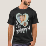 T-shirt J'aime ma petite amie Chalkboard Doodles Black Cut<br><div class="desc">Créez votre propre J'aime ma petite amie mignonne couleur vert menthe pastel et chemises noir et blanc fusain. Cette chemise peut être un cadeau d'anniversaire frénétique et amusant. Forcez votre petit ami à porter cette super mignonne chemise tendance tiktok tout le temps. Il recevra beaucoup de compliments à l'école et...</div>