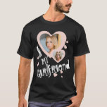 T-shirt J'aime ma petite amie Chalkboard Doodles Black Cut<br><div class="desc">Créez la vôtre J'aime ma petite amie mignonne chic girly blush rose et fusain blanc et noir tshirts. Cette chemise peut être un cadeau d'anniversaire frénétique et amusant. Forcez votre petit ami à porter cette super mignonne chemise tendance tiktok tout le temps. Il recevra beaucoup de compliments à l'école et...</div>