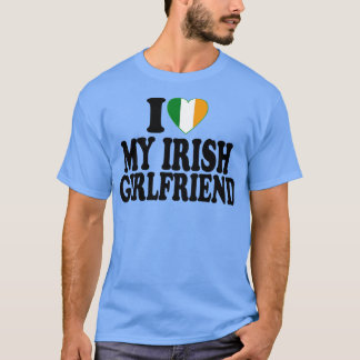 T-shirt J'aime ma petite amie irlandaise