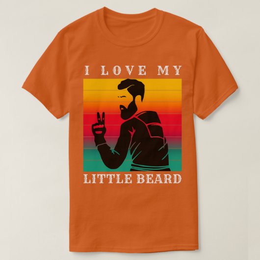 T-shirt J'Aime Ma Petite Barbe 3 (Design devant)