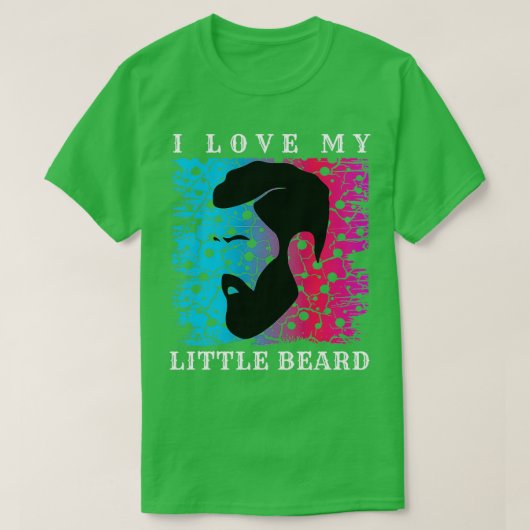 T-shirt J'Aime Ma Petite Barbe 4 (Design devant)