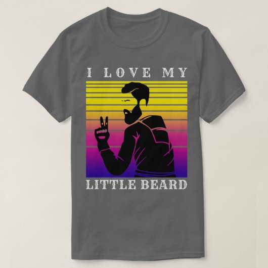 T-shirt J'Aime Ma Petite Barbe 43 (Design devant)
