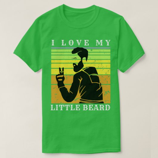 T-shirt J'Aime Ma Petite Barbe 50 (Design devant)