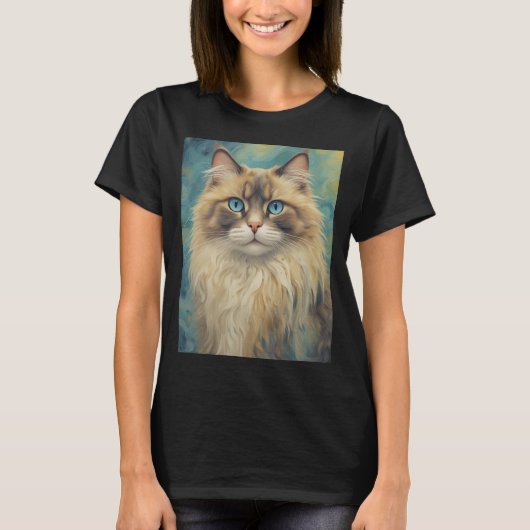 T-shirt J'Aime Ma Ragdoll (Devant)