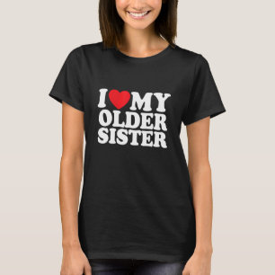 T-shirt J'Aime Ma Soeur Âgée