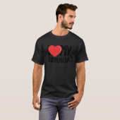 T-shirt J'aime ma Somalie (Devant entier)