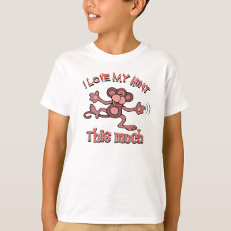 T-shirt J'aime ma tante cette beaucoup