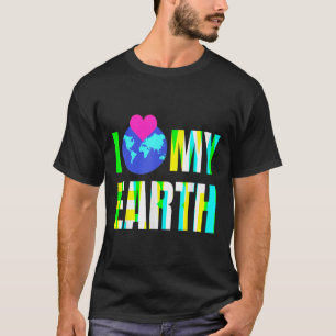 T-shirt J'aime ma Terre - protection de l'environnement