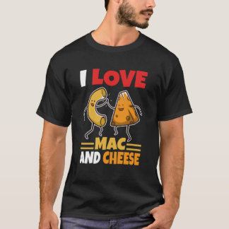 T-shirt J'aime Mac et fromage