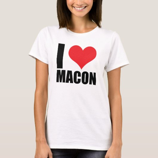 T-shirt J'aime Macon (Devant)