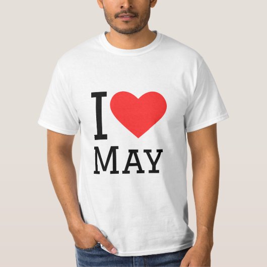 T-shirt J'aime mai (Devant)