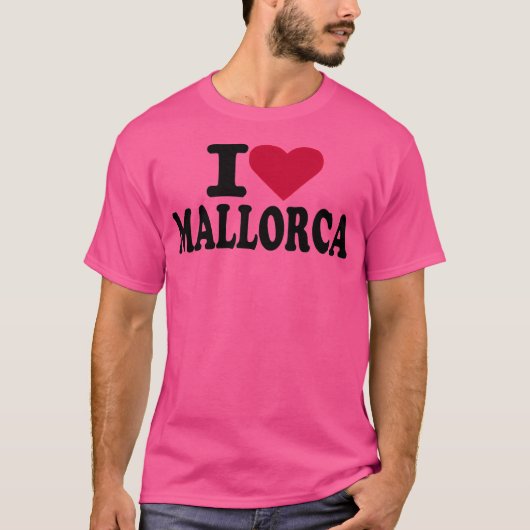 T-shirt J'aime Majorque (Devant)