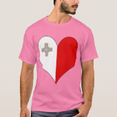 T-shirt J'aime Malte (Devant)