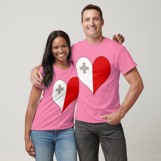 T-shirt J'aime Malte (Unisexe)