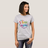 T-shirt J'aime maman (Devant entier)