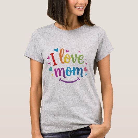T-shirt J'aime maman (Devant)
