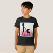 T-shirt j'aime maman (Devant entier)