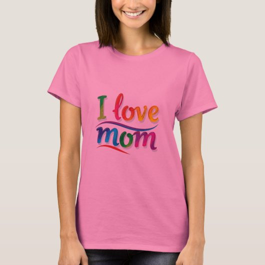 T-shirt J'aime maman (Devant)
