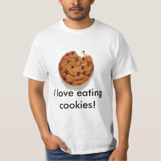 T-shirt J'aime manger des biscuits !
