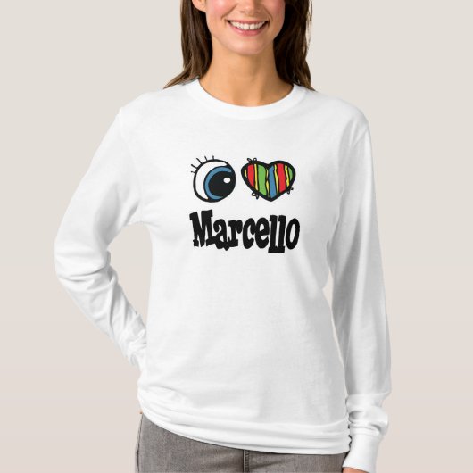 T-shirt J'aime Marcello (Devant)