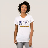 T-shirt J'aime Massachusetts (Devant entier)