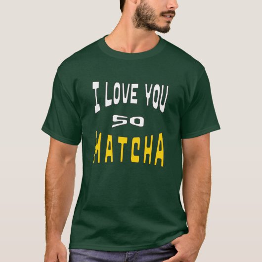 T-shirt J'aime Matcha (Devant)
