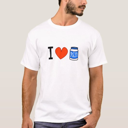 T-shirt J'aime Mayo ! (Devant)