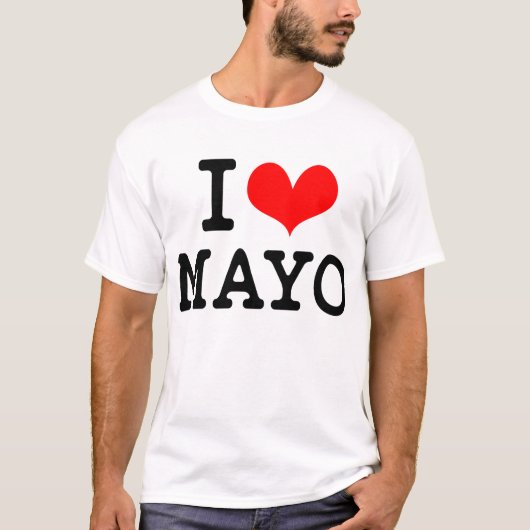 T-shirt J'aime MAYO (Devant)