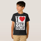 T-SHIRT J'AIME MCR GTR (Devant entier)