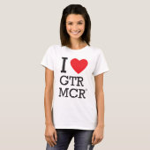 T-shirt J'aime MCR GTR (Devant entier)