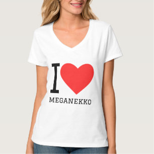 T-shirt J'aime meganekko