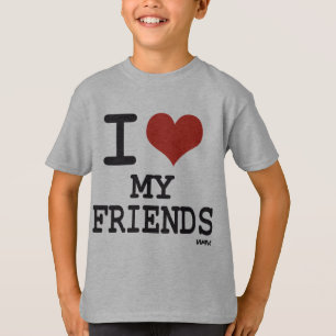 T-SHIRT J'AIME MES AMIS